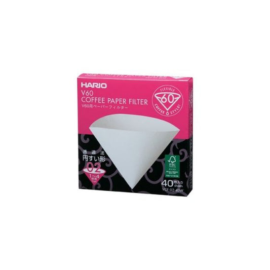 V60 02 Coffee Paper Filter 40 Hario